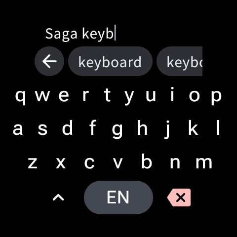 English keyboard